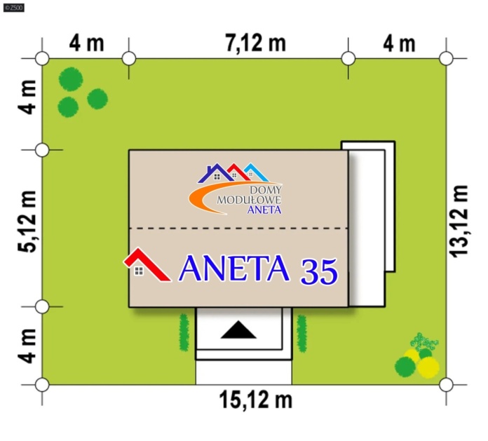 Dom modułowy ANETA 35